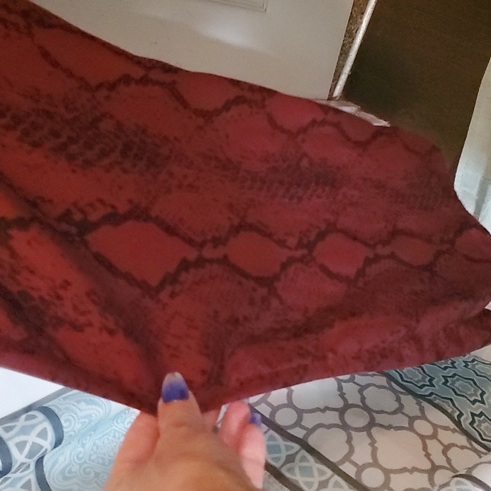 Express Python Printed Jumpsuit - image 4